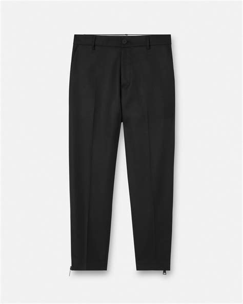 pantaloni di zara stile versace uomo|Pantaloni sartoriali da uomo di Versace .